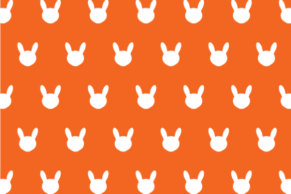 Bunny Patterns background - 4 Graphics for Modern Blogs