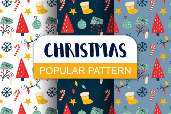 Christmas Patterns Design: Graphics and Patterns for Local Brands