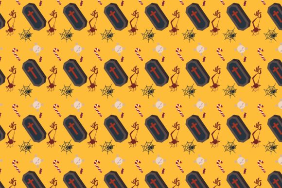 Halloween Patterns Icon-054: A Designer's Review of Seasonal Graphics