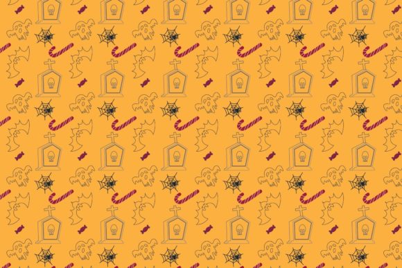 Halloween Patterns Icon-077: A Graphic Design Asset Review