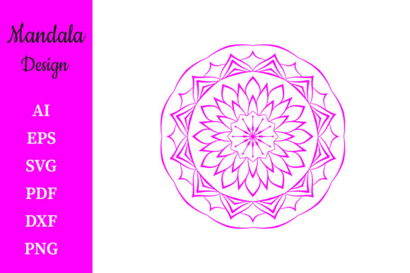 Mandala Design for Patterns Vol.33 Graphics Review