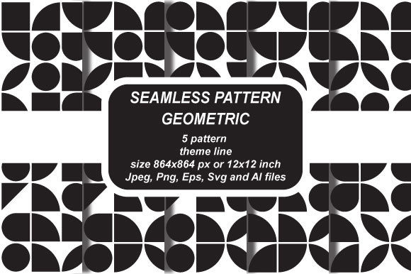 Seamless Patterns Geometric: Graphics & Freebies for Makers